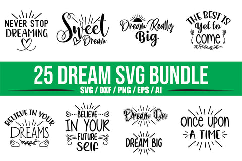 Dream SVG Bundle SVG orpitasn 