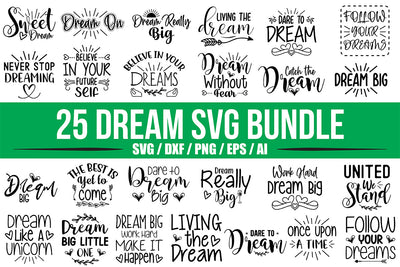 Dream SVG Bundle SVG orpitasn 