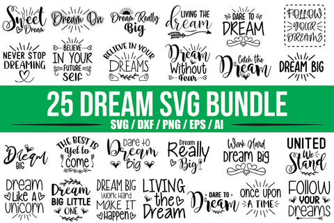 Dream SVG Bundle SVG orpitasn 