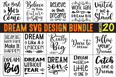 Dream SVG Bundle SVG orpitasn 
