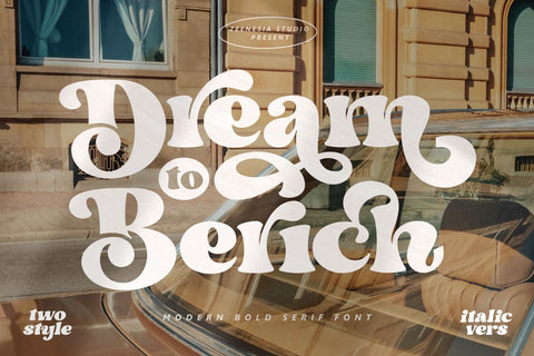 Dream to Berich Font Zeenesia Std 