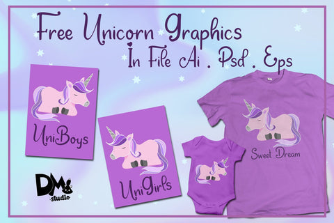 Dream Unicorn Font Dm Letter Studio 