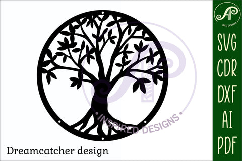 Dreamcatcher Laser Cut Design 10 SVG SVG APInspireddesigns 