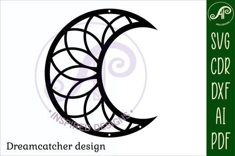 Dreamcatcher Laser Cut Design 12 SVG SVG APInspireddesigns 