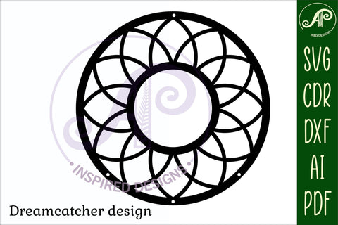 Dreamcatcher Laser Cut Design 13 SVG SVG APInspireddesigns 