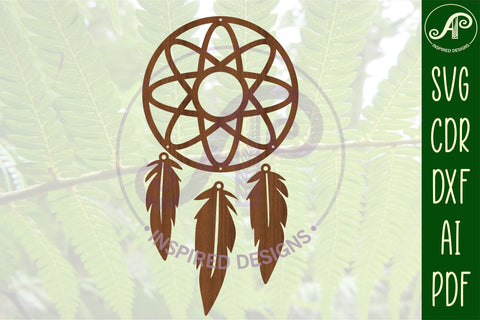 Dreamcatcher Laser Cut Design 8 SVG SVG APInspireddesigns 