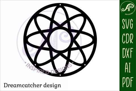 Dreamcatcher Laser Cut Design 8 SVG SVG APInspireddesigns 