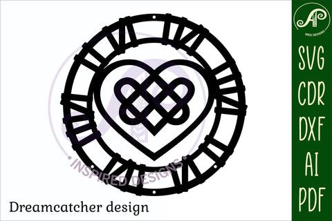 Dreamcatcher Laser Cut Design 9 SVG SVG APInspireddesigns 