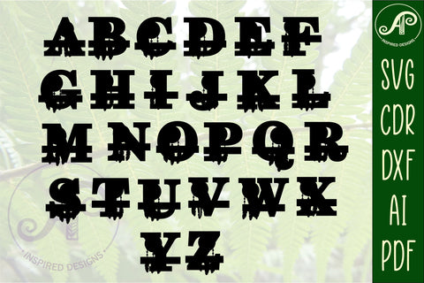 Dreamcatcher monogram letter bundle Name signs SVG 3 layer SVG APInspireddesigns 