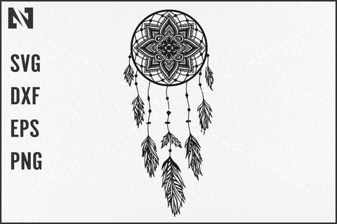Dreamcatcher Svg | Dreamcatcher Clip Art | Dream Svg File SVG Pinoyart Kreatib 