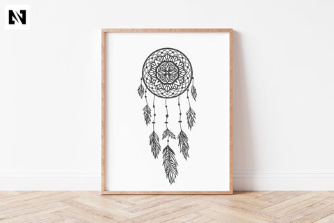 Dreamcatcher Svg | Dreamcatcher Clip art | Dreams Svg SVG Pinoyart Kreatib 