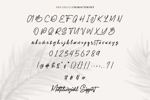 Dreamelly Font Good Java 