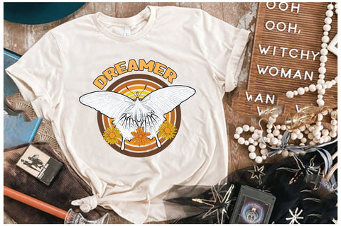 Dreamer Butterfly Retro Sublimation Sublimation Jagonath Roy 