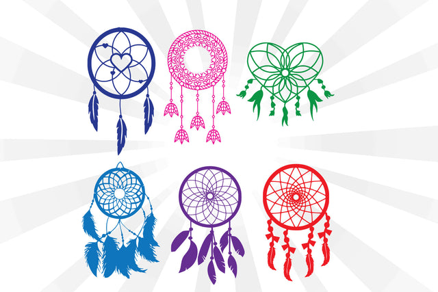 Dreamer Catcher Collection vector SVG Johan Ru designs 