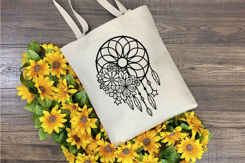 Dreamer SVG, Boho Dream Catcher SVG, Summer Dreamcatcher SVG. SVG Elinorka 