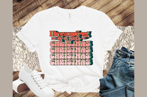 Dreaming of a pink christmas PNG Sublimation Sublimation designartist 