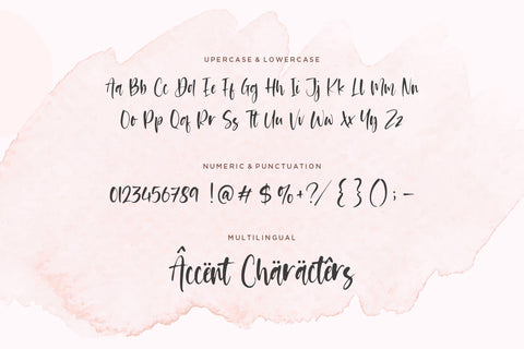 Dreams Hunter Beautiful Handbrushed Font Font Balpirick 