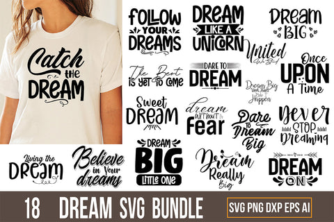 Dreams SVG bundle SVG nirmal108roy 