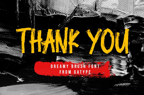 Dreamy Brush Font gatype 