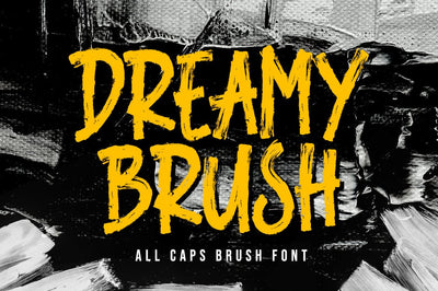 Dreamy Brush Font gatype 