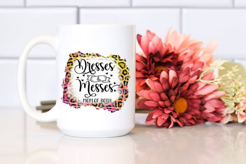 Dresses and Messes - Mother's Day Sublimation I Mom PNG Sublimation Happy Printables Club 