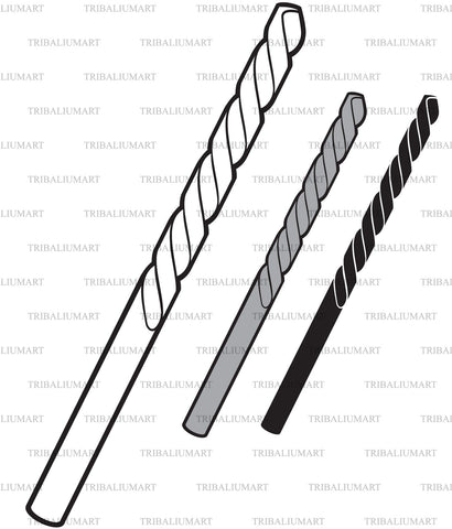 Drill bit SVG TribaliumArtSF 