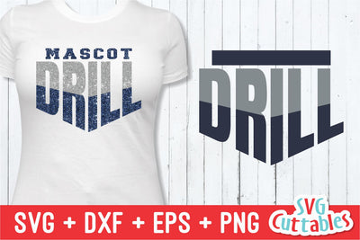Drill svg - Drill Team Cut File - Drill Template 001 - svg - eps - dxf - png - Silhouette - Cricut - Digital Download SVG Svg Cuttables 