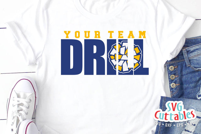 Drill svg - Drill Team Cut File - Drill Template 0011 - svg - eps - dxf - png - Silhouette - Cricut - Digital Download SVG Svg Cuttables 