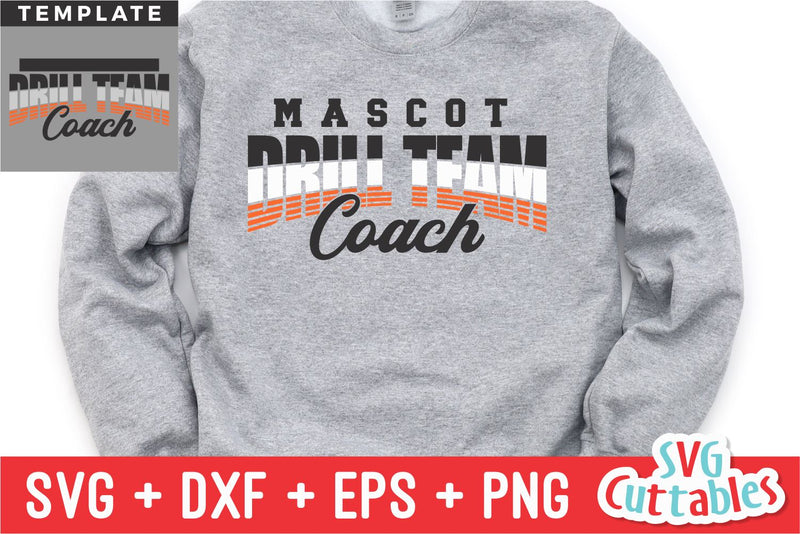Drill svg - Drill Team Cut File - Drill Template 003 - svg - eps - dxf - png - Silhouette - Cricut - Digital Download SVG Svg Cuttables 