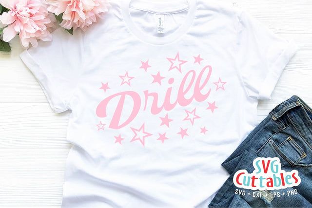 Drill Team svg - Drill Team Cut File - Drill svg - eps - dxf - png - Silhouette - Cricut - Digital Download SVG Svg Cuttables 