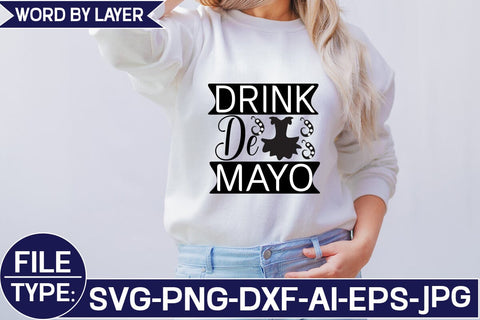 Drink De Mayo SVG Cut File SVG Studio Innate 