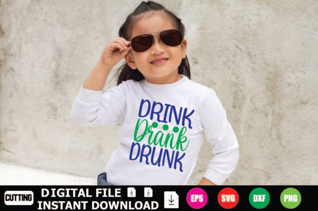 Drink Drank Drunk SVG Shahin alam 