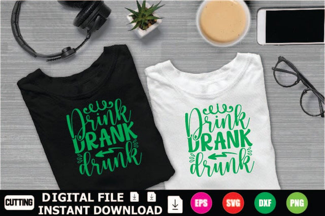 Drink Drank Drunk SVG Shahin alam 