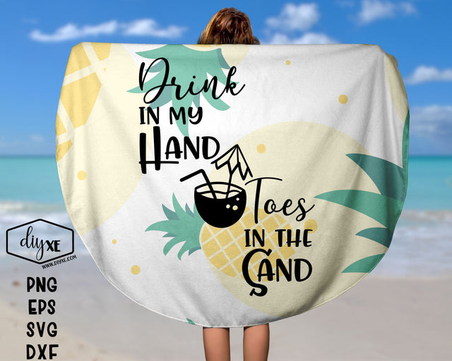 Drink In My Hand SVG DIYxe Designs 