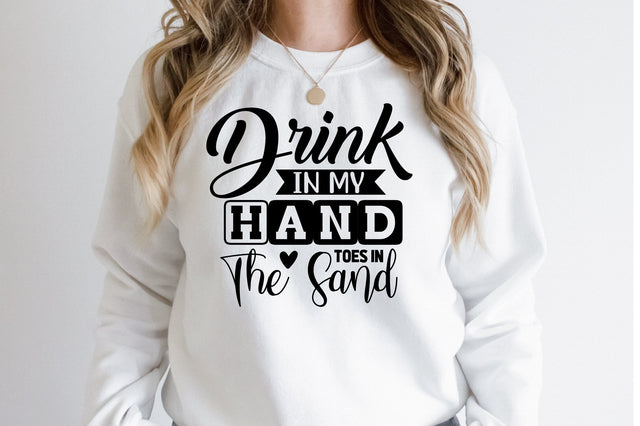 Drink In My Hand Toes In The Sand SVG orpitasn 
