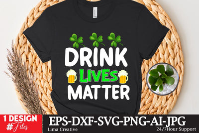Drink Lives Matter SVG Cute File SVG Insomnia Std 