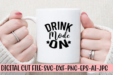 Drink Mode on SVG Cut File SVG Syaman 