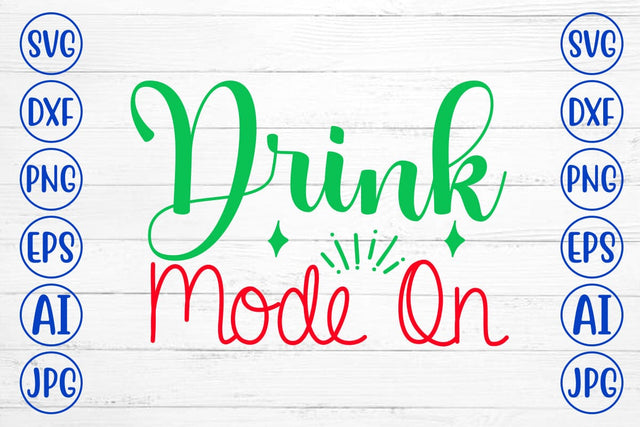 Drink Mode on SVG Cut File SVG Syaman 
