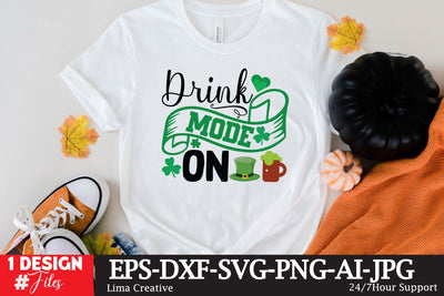 Drink Mode On SVG Cute File SVG Insomnia Std 