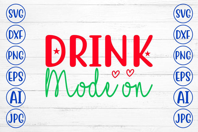 Drink Mode on SVG Design SVG Syaman 