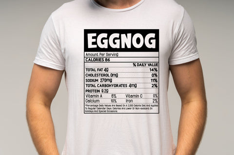 Drink Nutrition Food Facts SVG Bundle SVG Regulrcrative 