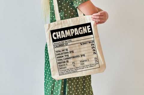 Drink Nutrition Food Facts SVG Bundle SVG Regulrcrative 