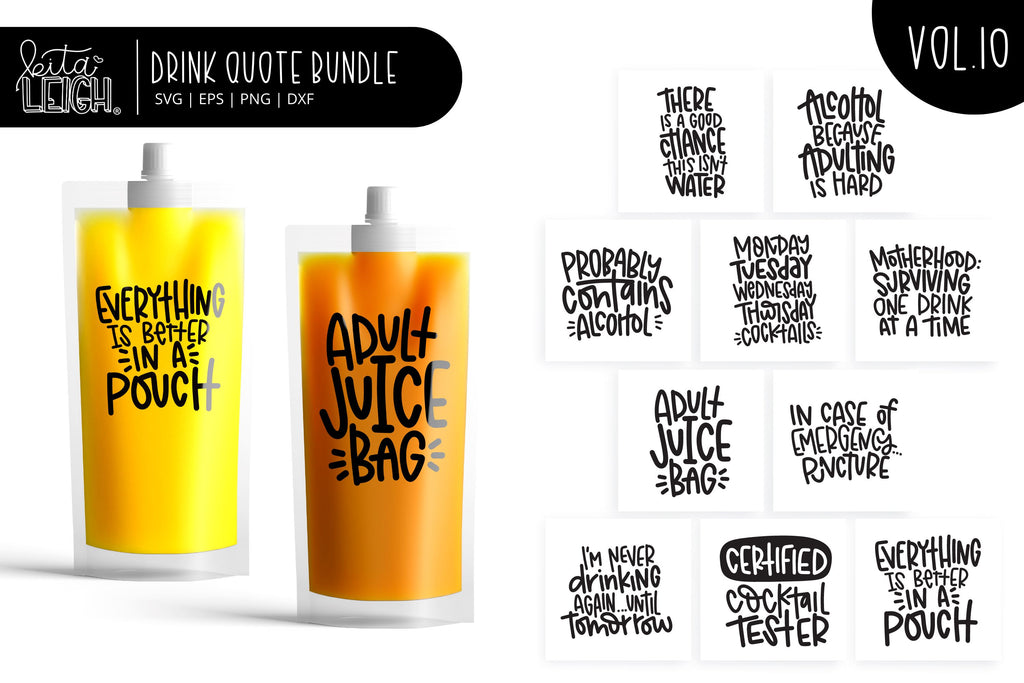 Drink Quotes Vol 13 - So Fontsy