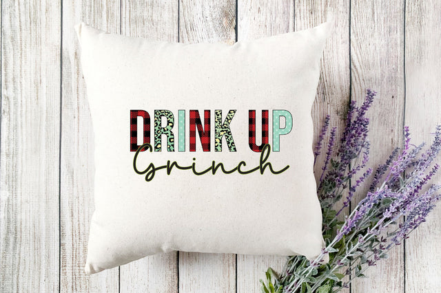 Drink up grinch Sublimation Sublimation SVGista 