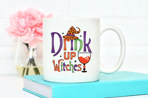Drink Up Witches | Halloween Witch Sublimation Sublimation CraftLabSVG 