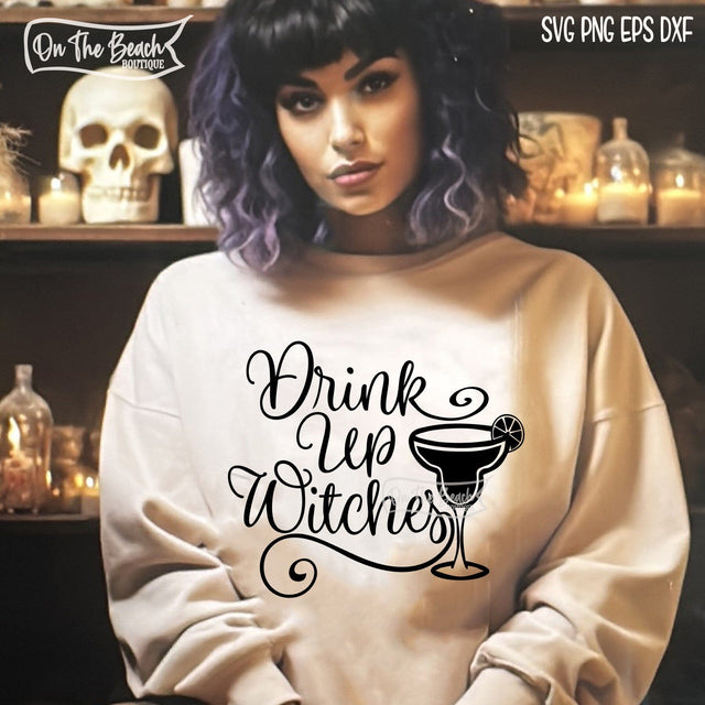 Drink Up Witches - Margarita - SVG PNG DXF EPS SVG On the Beach Boutique 