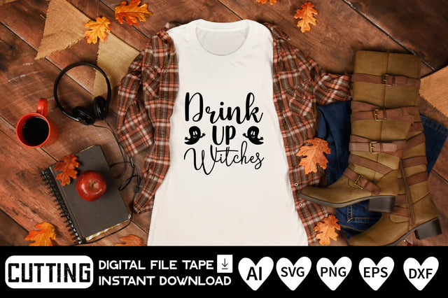 Drink Up Witches SVG CraftlabSvg29 