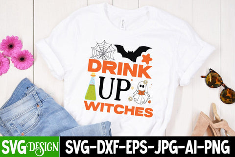 Drink Up Witches SVG Cut File, Drink Up Witches SVG Design, Halloween Sublimation PNG, Halloween SVG Bundle,Halloween SVG Quotes,Halloween PNG, Halloween SVG SVG BlackCatsMedia 