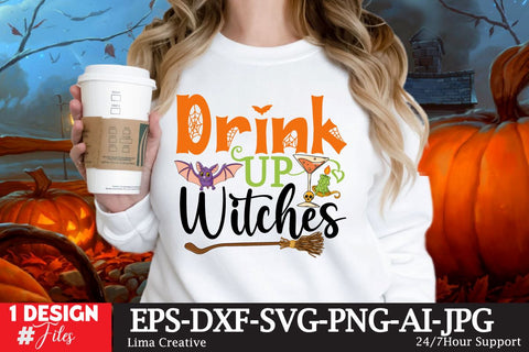 Drink Up Witches SVG Cut File SVG Insomnia Std 