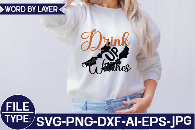 Drink Up Witches SVG Cut File SVG Studio Innate 